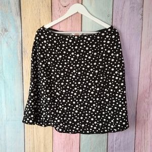 Polka dot skirt